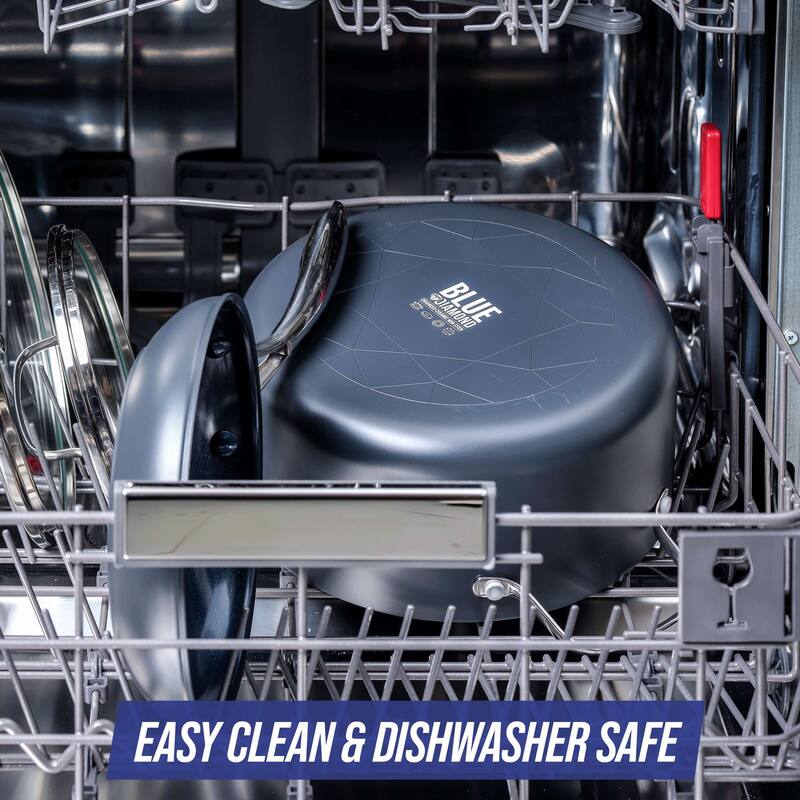 Blue Diamond Hard Anodized ToxinFree Ceramic Nonstick Dishwasher, Oven